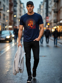 ADRO Men Printed T-shirt