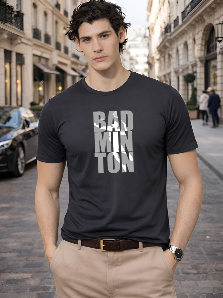 ADRO Men Typography Printed T-shirt