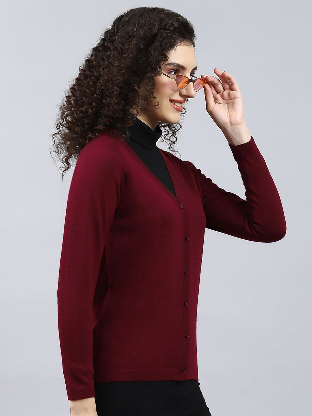 Monte Carlo Women Woollen Cardigan