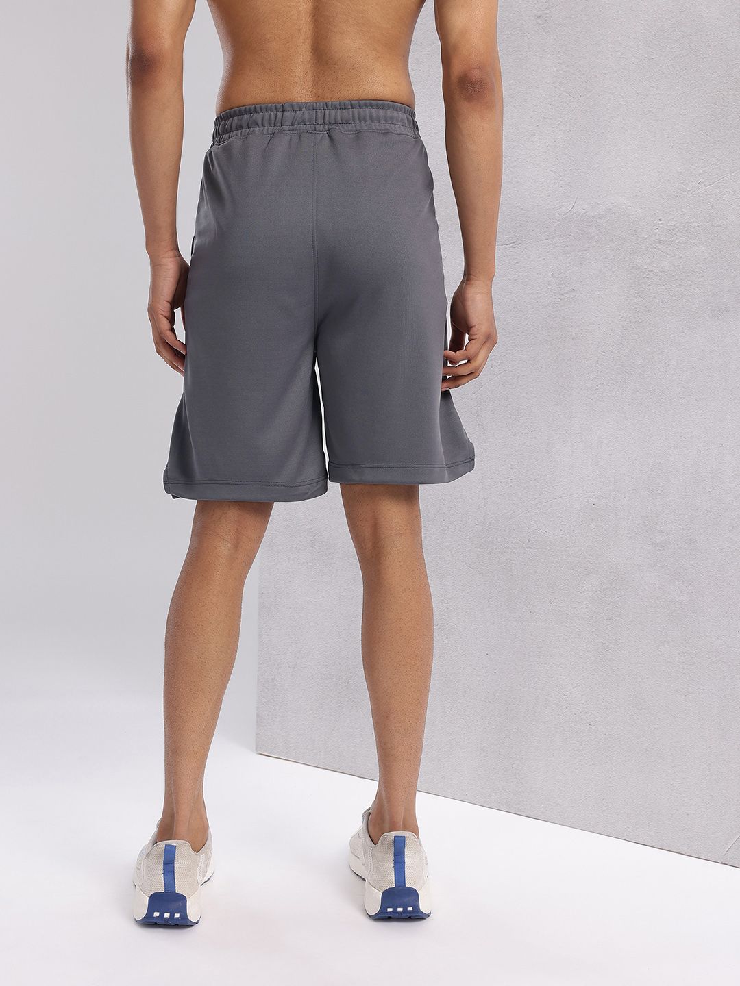 HRX by Hrithik Roshan Men Typography Print Detail Rapid-Dry Training Shorts