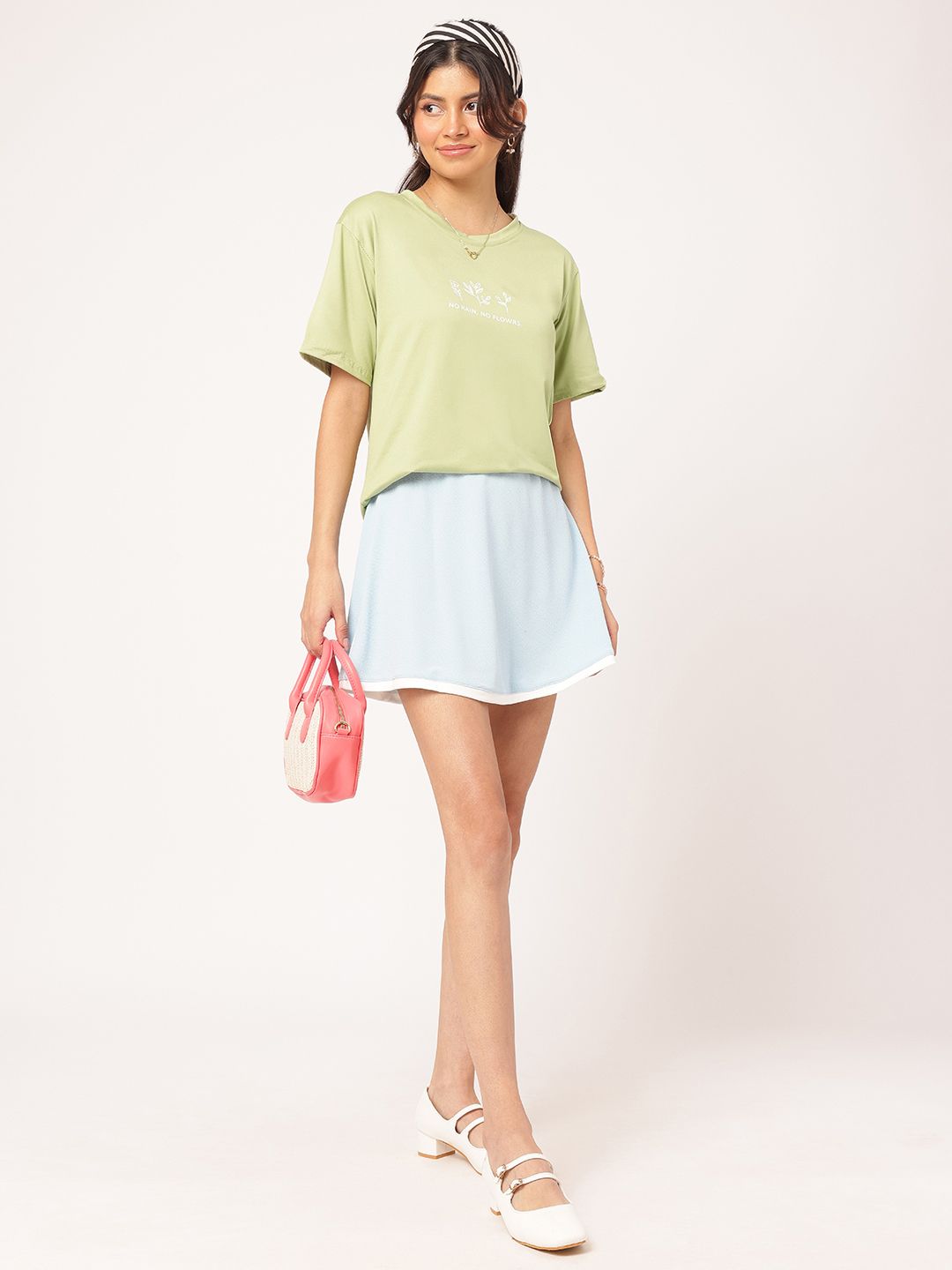 DressBerry Revamped Go-To Printed T-shirt