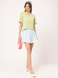 DressBerry Revamped Go-To Printed T-shirt