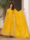 KALINI Women Floral Embroidered Regular Kurta with Trousers & With Dupatta
