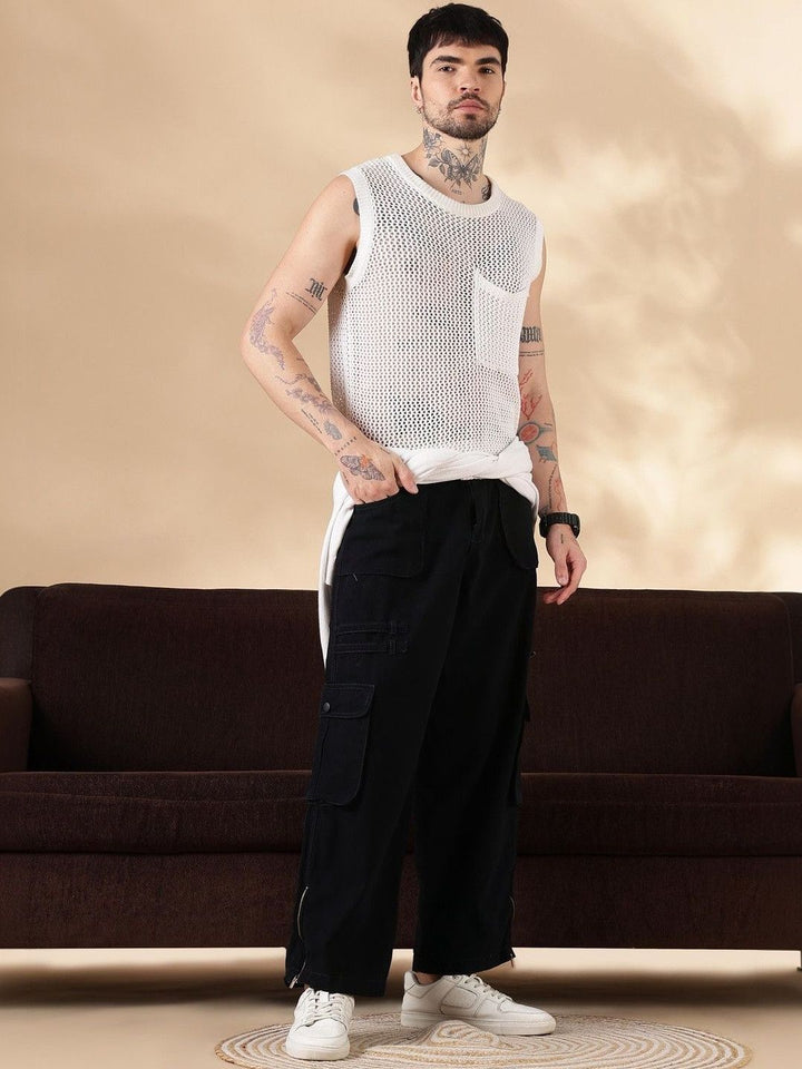 Eszett Men Easy Wash Cargos Seluar