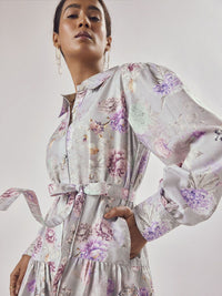 The Label Life Floral Print Shirt Dress