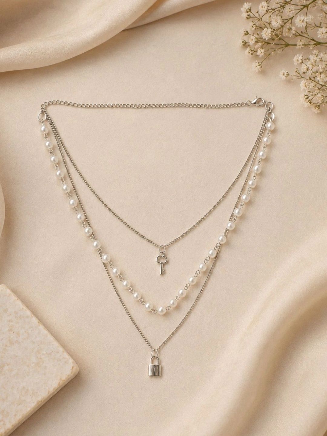 VOGUE PANASH Kalung Berlapis Perak Tembaga