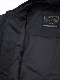 The Indian Garage Co Men Zip-Front Bomber Jacket with Insert Pockets