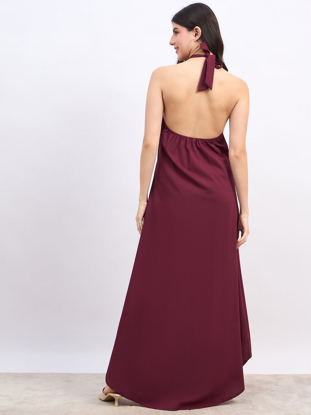 Berrylush Halter Neck Tunic With Palazzo