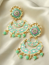 Anouk Gold Plated Contemporary Drop Earrings