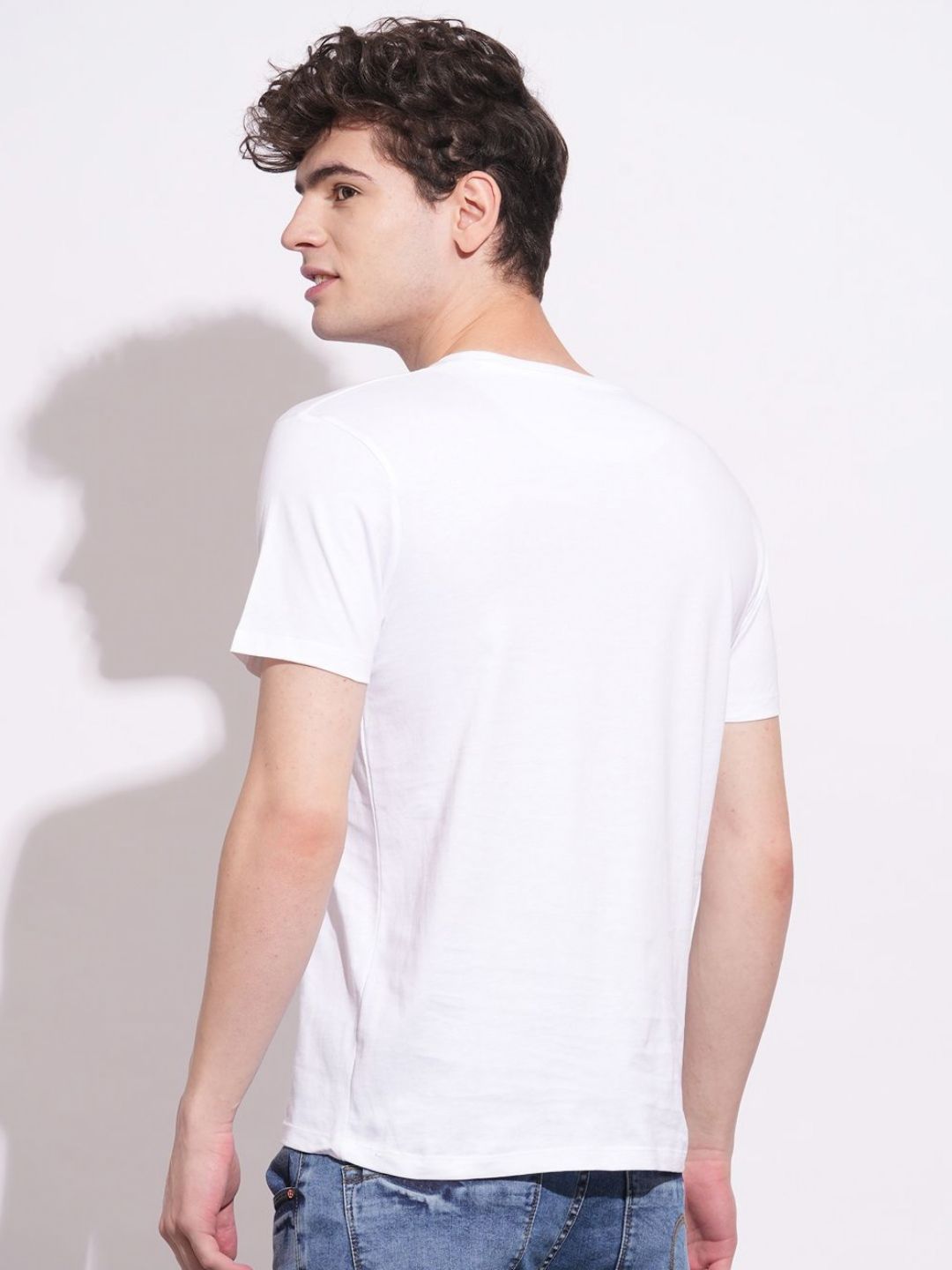 Being Human Men Graphic Printed Round Neck Cotton Slim Fit T-shirt