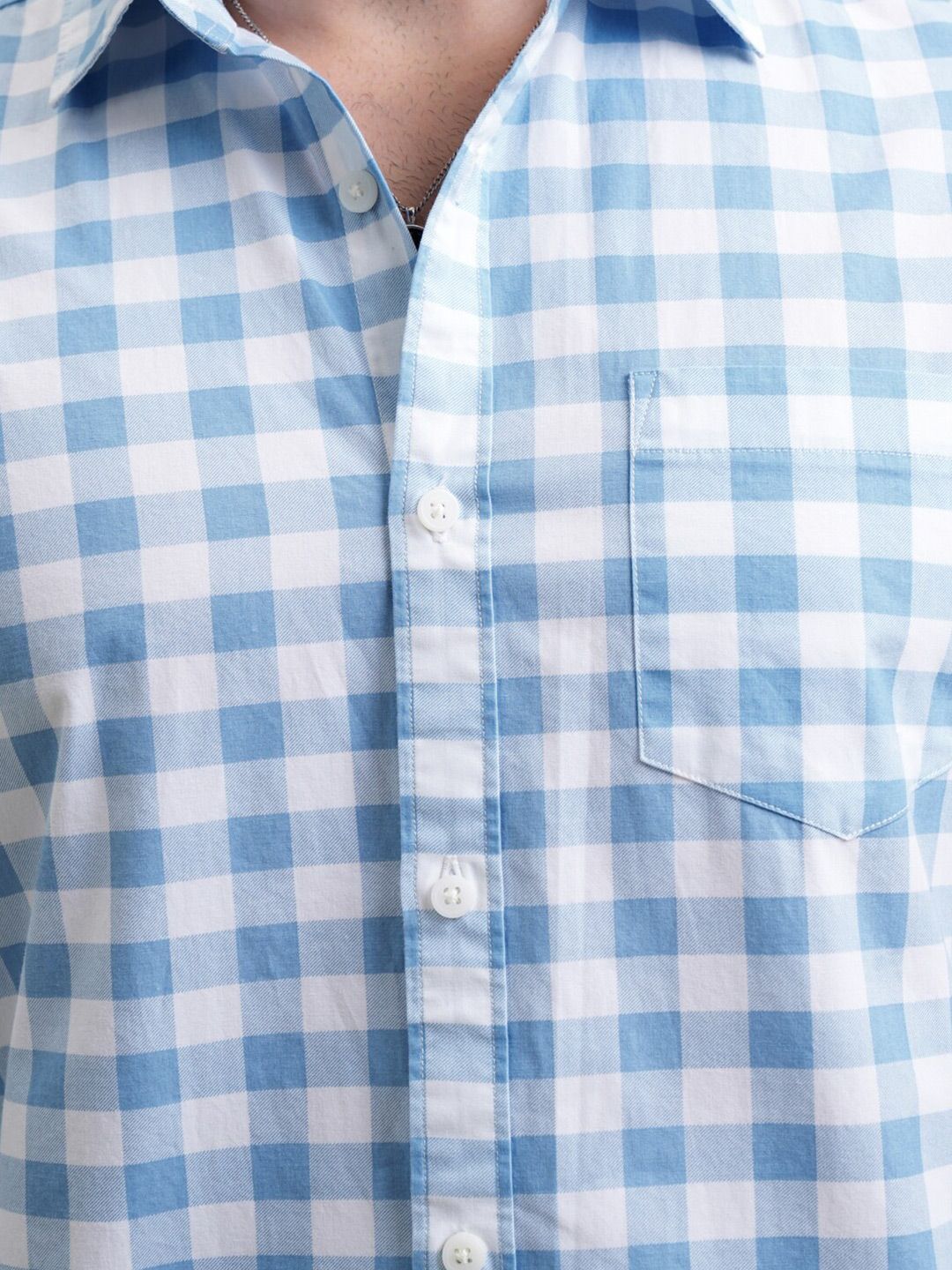 HIGHLANDER Checked Slim Fit Shirt