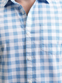 HIGHLANDER Checked Slim Fit Shirt
