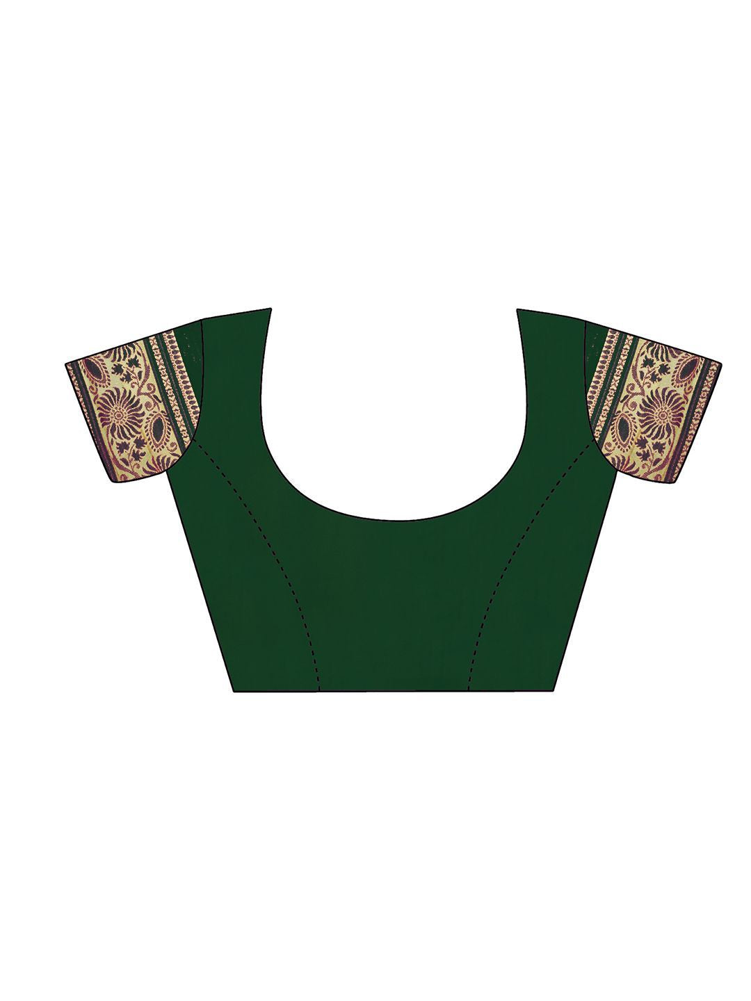 KALINI Ethnic Motifs Woven Design Zari  Banarasi Saree