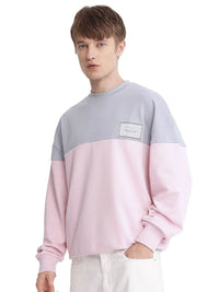 RARE RABBIT Men Colourblocked Printed Sweatshirt