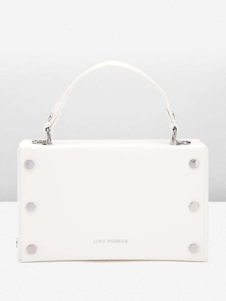 Lino Perros Structured Satchel Handheld Bag