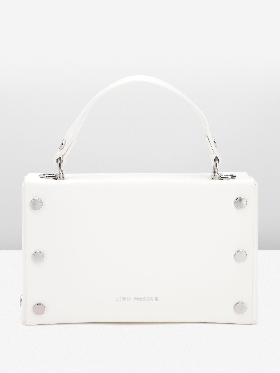 Lino Perros Structured Satchel Handheld Bag