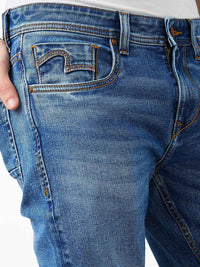 SPYKAR Men Slim Fit Low-Rise Low Distress Jeans