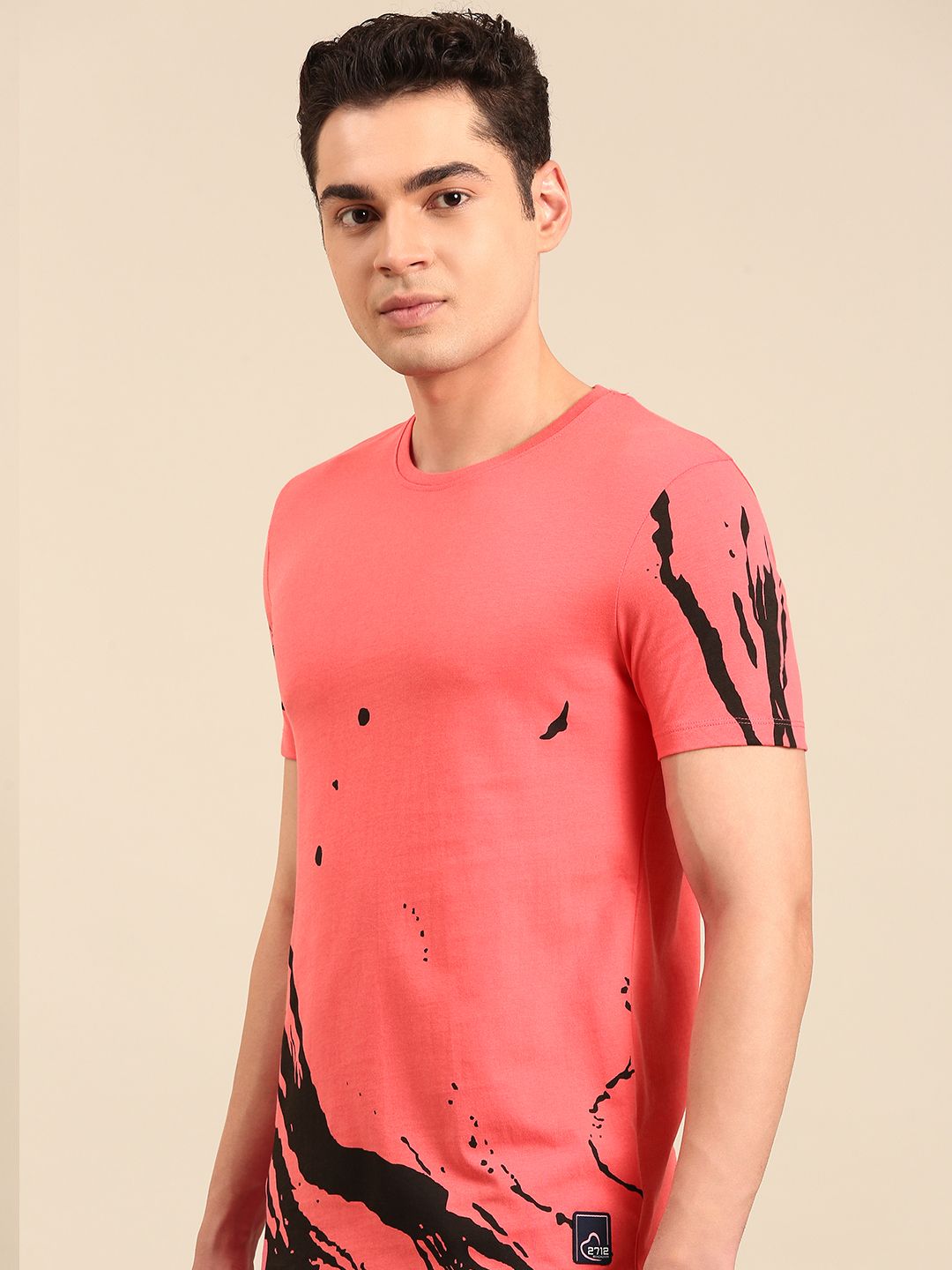 Being Human Printed Pure Cotton T-shirt