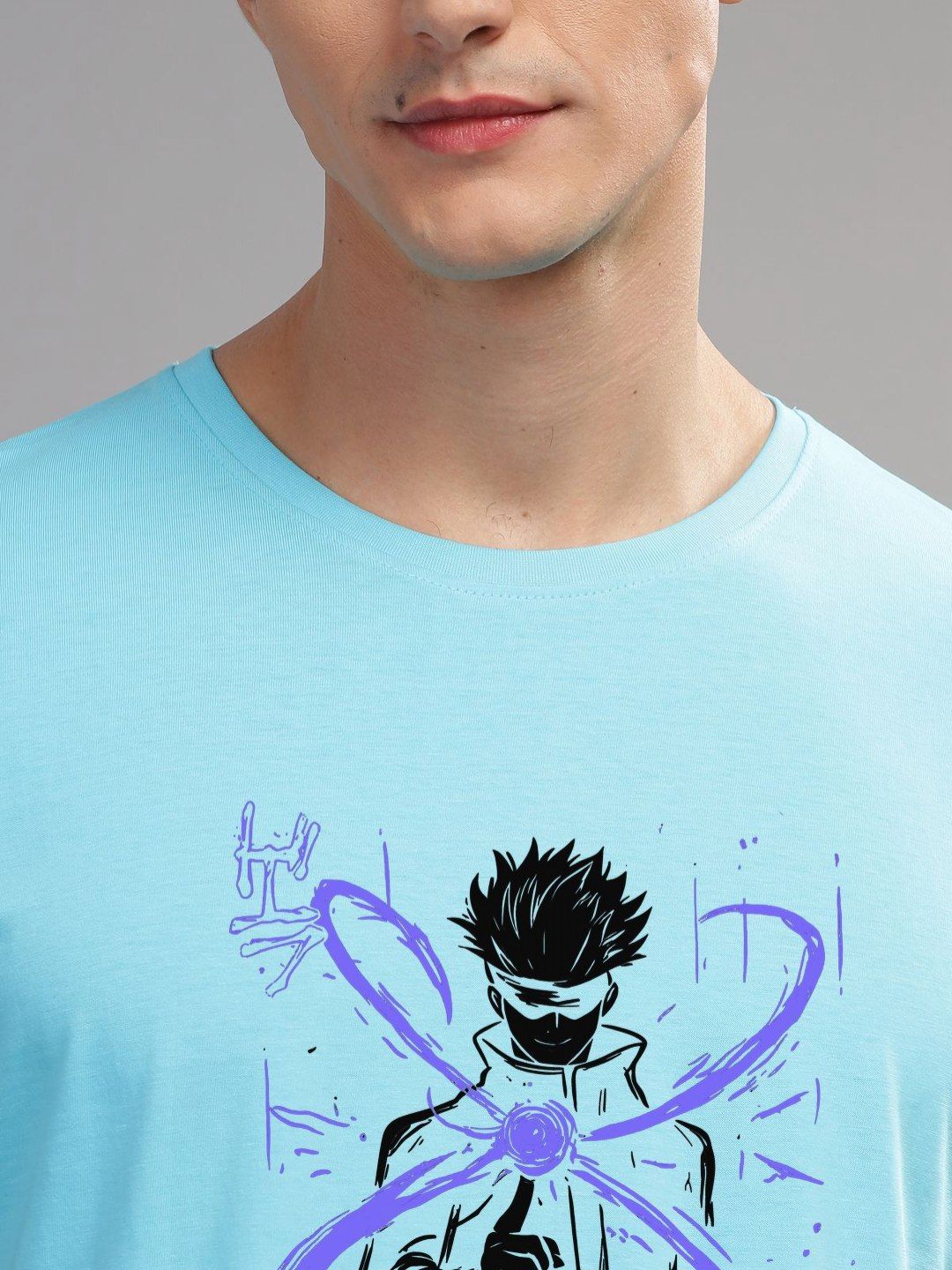 ADRO Men Graphic Printed Graphic Print Others Round Neck Cotton Tshirt