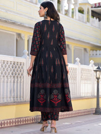 KALINI Ethnic Motifs Printed Kurta with Trousers & Dupatta