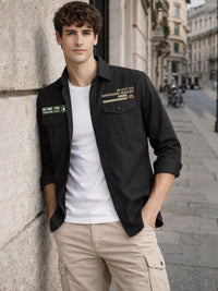 ADRO Men Standard Printed Casual Shirt