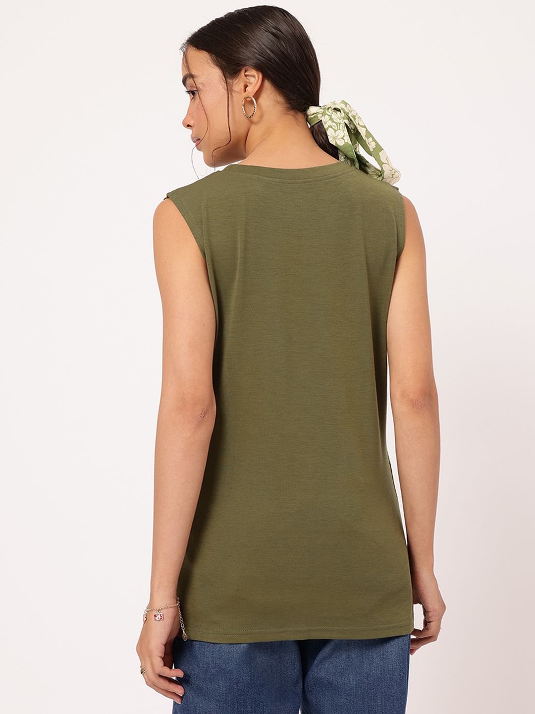 DressBerry Artful Attire Printed T-shirt