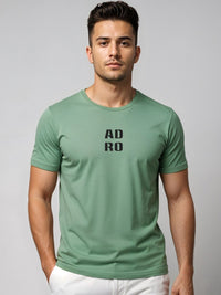 ADRO Men Regular Fit Printed T-shirt