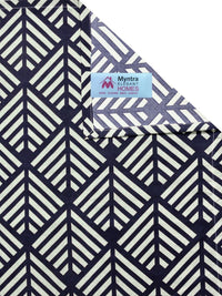 Myntra Elegant Homes Multicolor Geometric 300 TC King Double Bedsheet dengan 2 Sarung Bantal