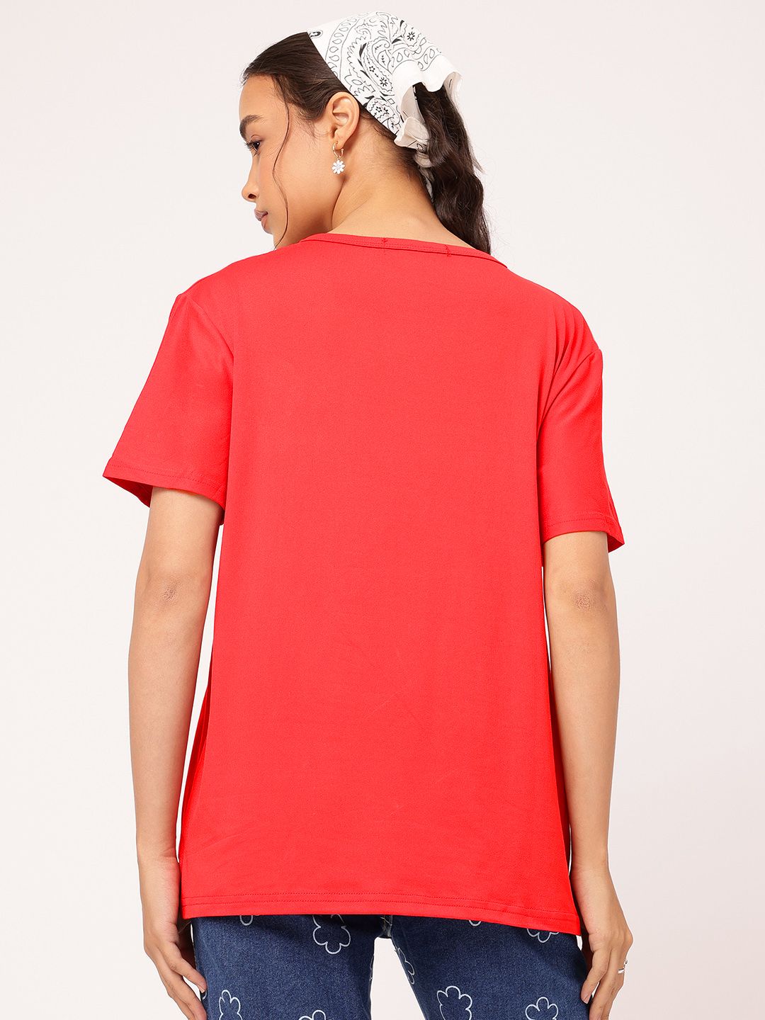 DressBerry Bloom & Beyond Printed Relaxed Fit T-shirt