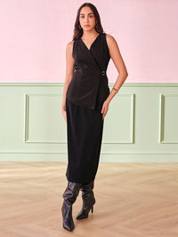 AND Women V-Neck Wrap Top
