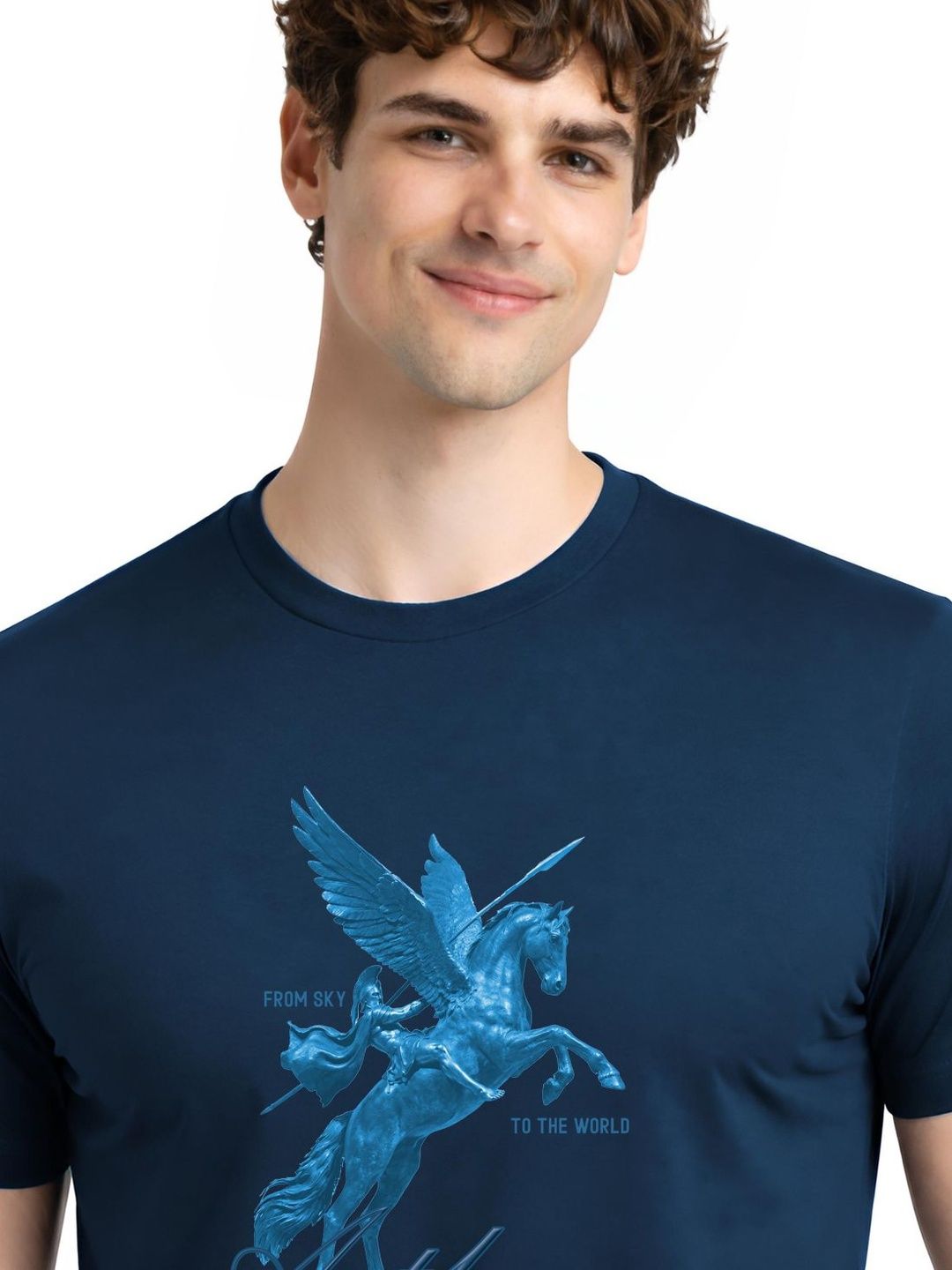 ADRO Men Printed T-shirt