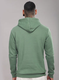 ADRO Men Printed Hooded Sweatshirt
