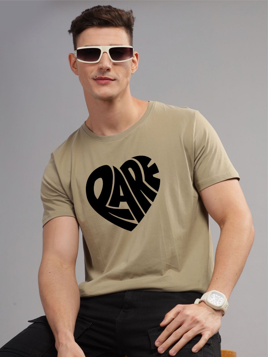 ADRO Men Printed T-shirt