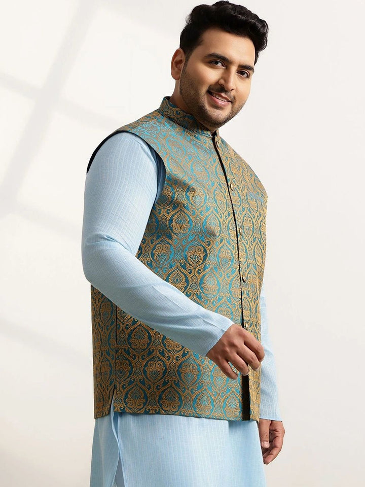 Jaket Nehru Brocade Rekaan Tenun SOJANYA PLUS