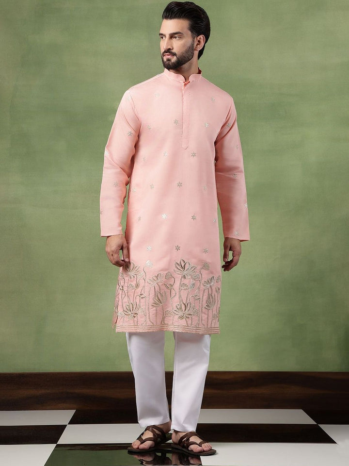 SOJANYA Kurta Sulam Bunga Lelaki