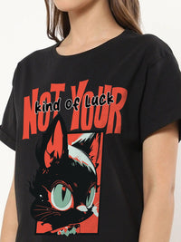 T-shirt dicetak wanita bewakoof