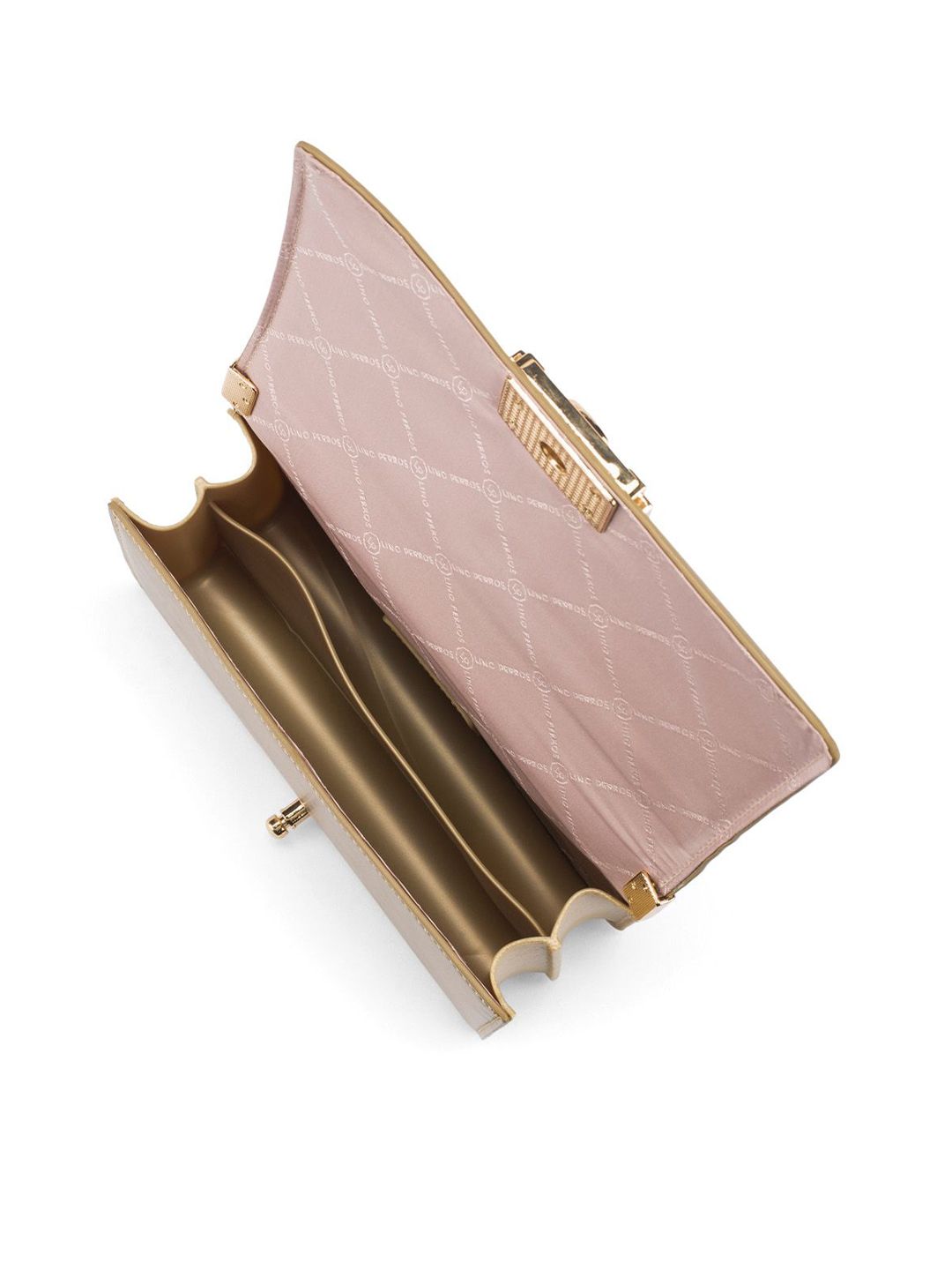 Lino Perros Textured Structured Shoulder Bag