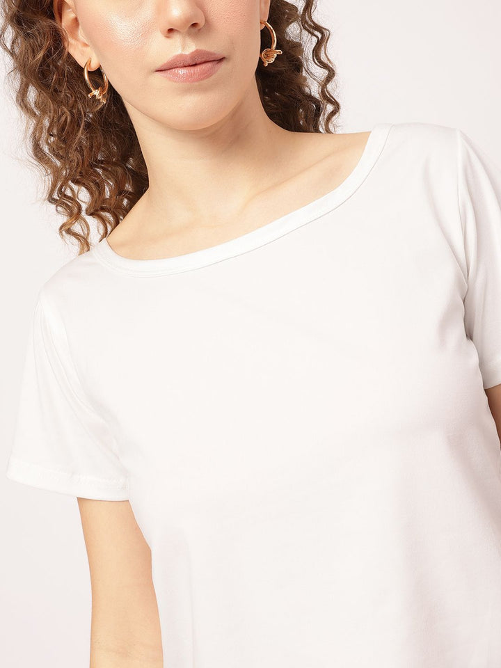 DressBerry Simplicity Chic Criss-Cross Crop Top
