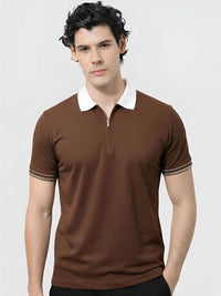 ADRO Men Polo Collar T-shirt