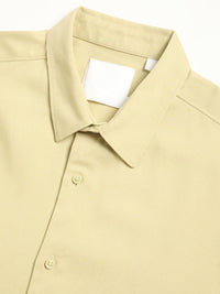 THE BEAR HOUSE Spread Collar Long Sleeves Slim Fit Casual Shirt