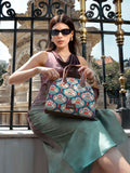 ZOUK Women Ethnic Motifs Printed Swagger Handheld Bag