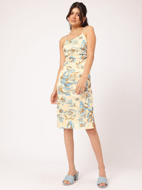 DressBerry Floral Print Sheath Dress