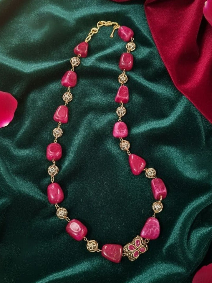 PANASH Brass Gold-Plated Necklace