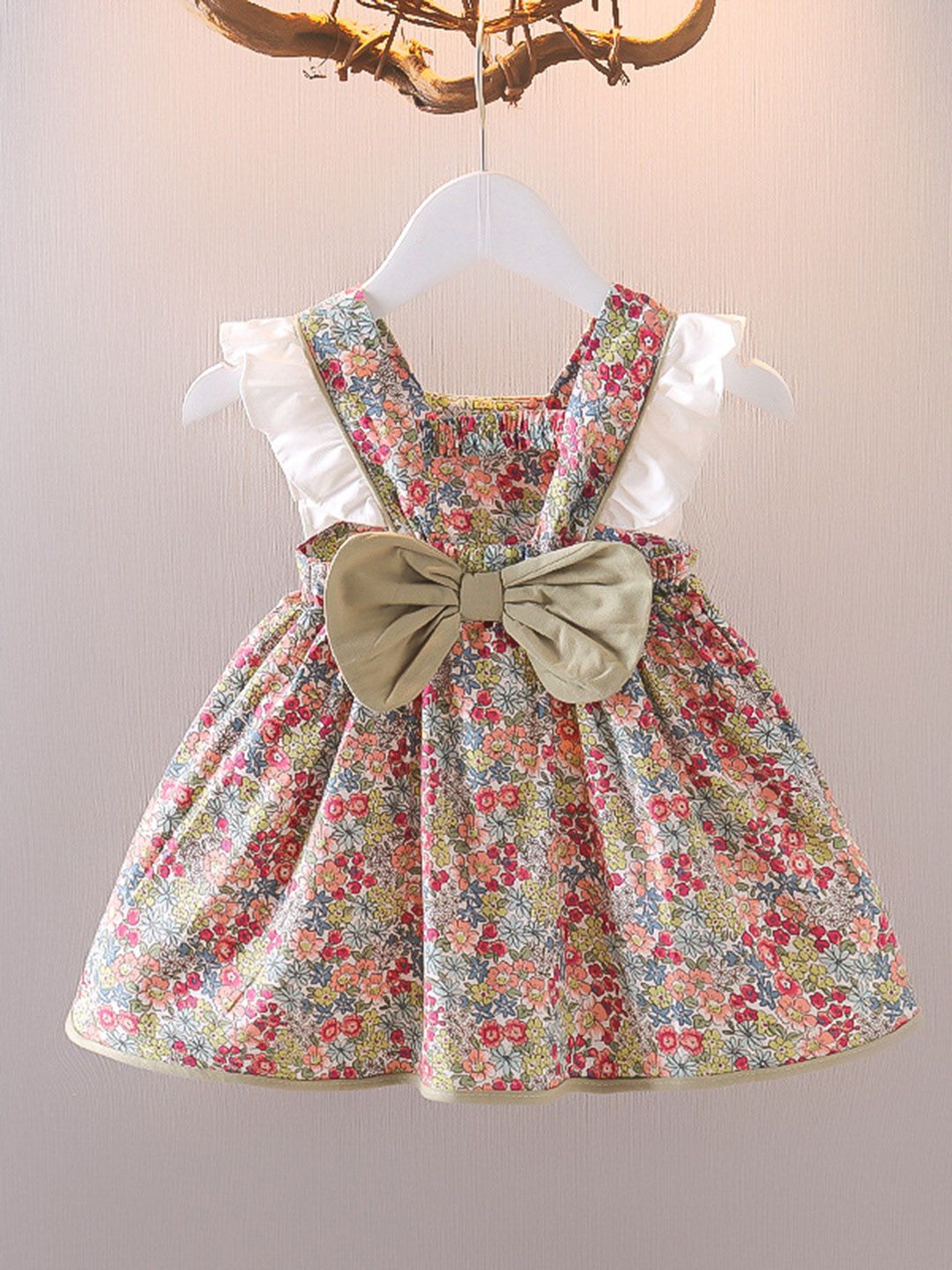 YK Girls pack of 2 Floral Printed Fit & Flare Dress
