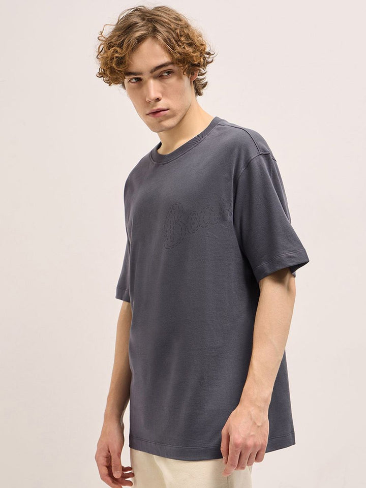 THE BEAR HOUSE Back-Printed Oversized T-Shirt
