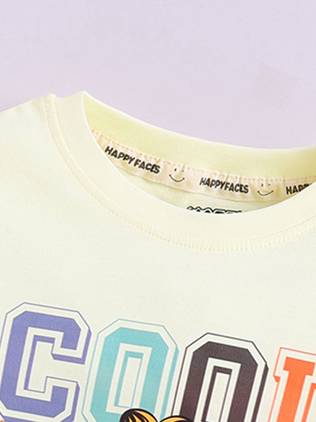 Happy Faces Boys Garfield Printed Pure Cotton T-shirt