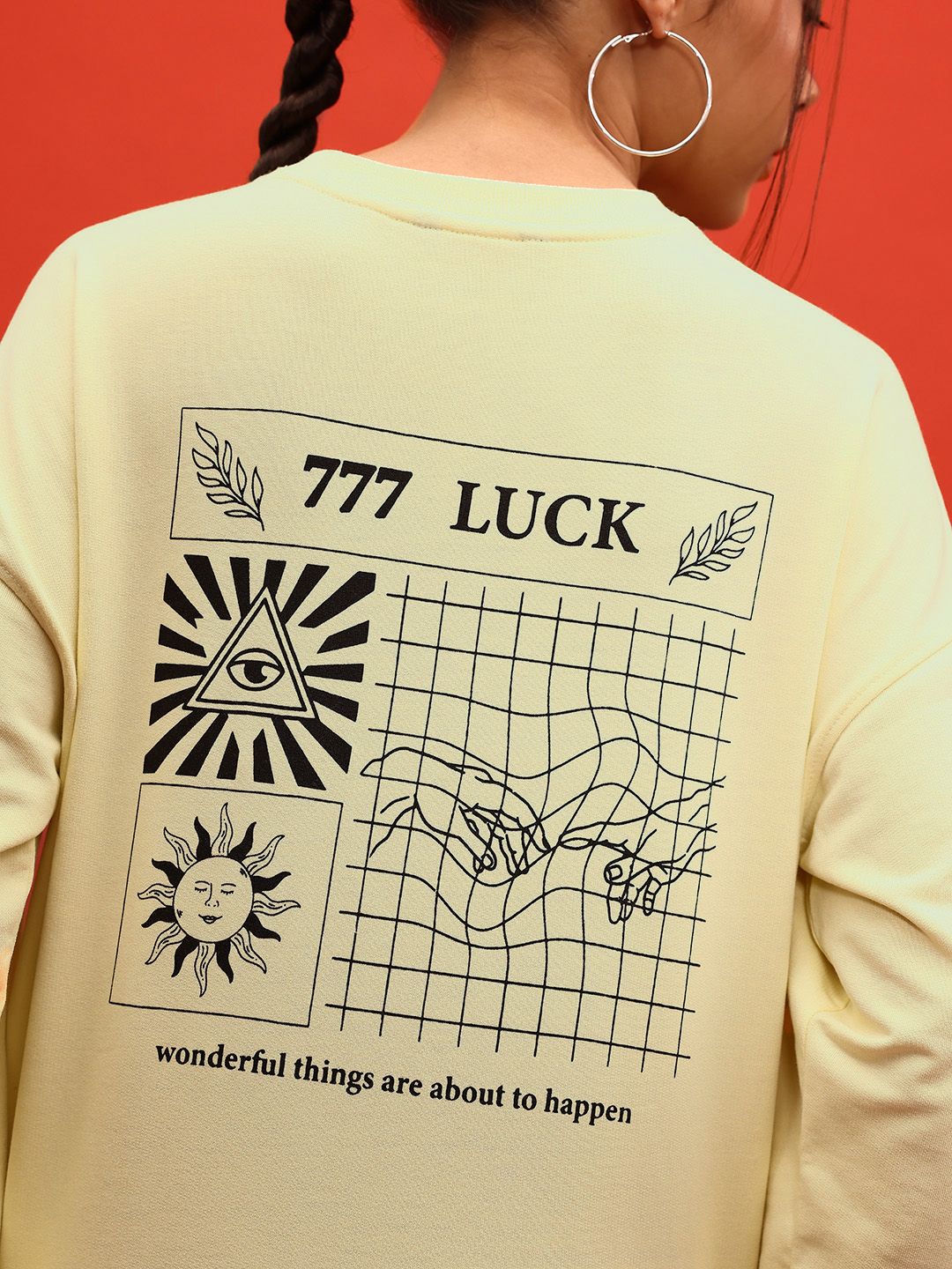 DressBerry Drop-Shoulder Sweatshirt