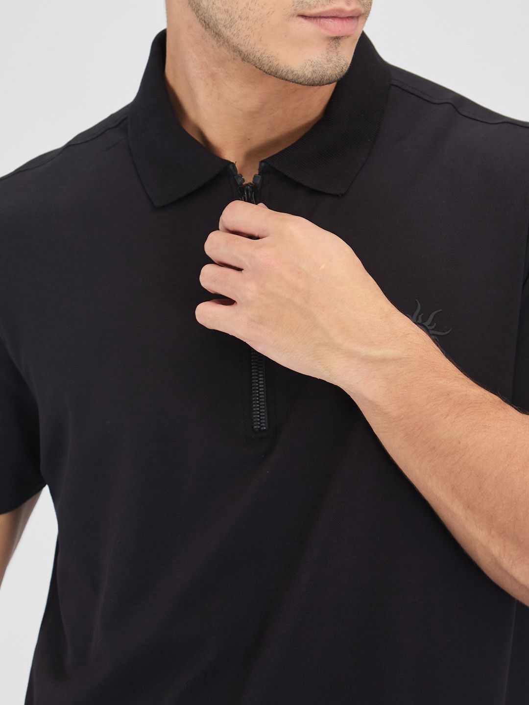 SPYKAR Men Polo Collar Slim Fit T-shirt