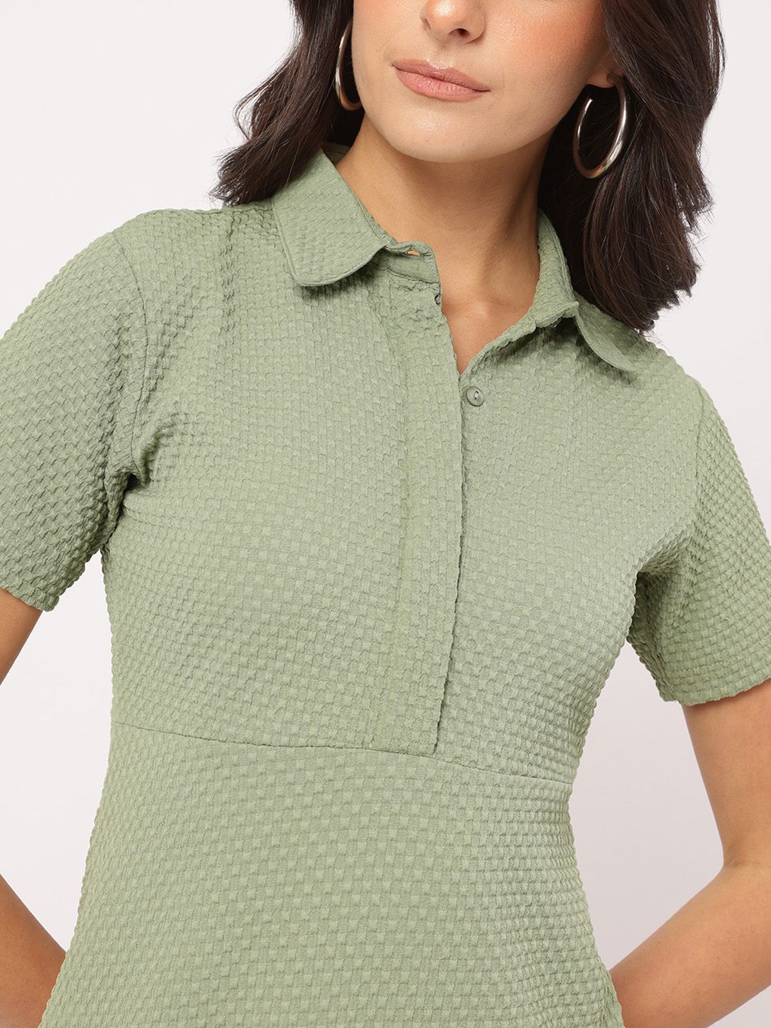 DressBerry Softly Structured Self-Designed Mini T-shirt Dress