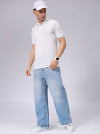 The Indian Garage Co Men Polo Collar Pockets T-shirt
